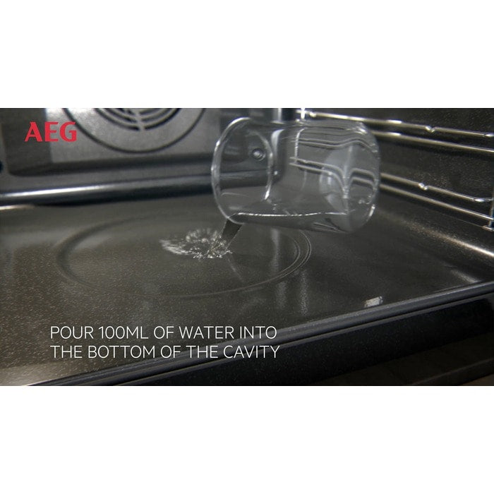 AEG 6000 Series BPS355061M Steam Bake Electric Single Built in Oven with Retractable Dials in Stainless Steel