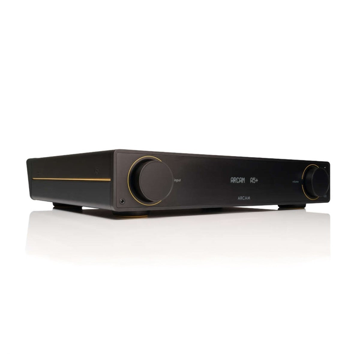 Arcam A5+ Integrated Amplifier with Bowers & Wilkins 606 S3 Standmount Speakers Pair - Black