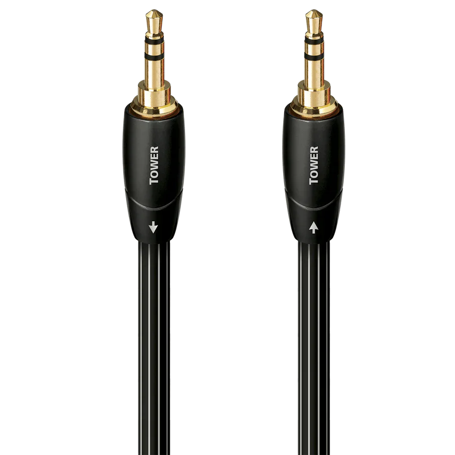 AudioQuest Tower 1.5M Male 3.5mm to 3.5mm Analogue Audio Interconnect Cable