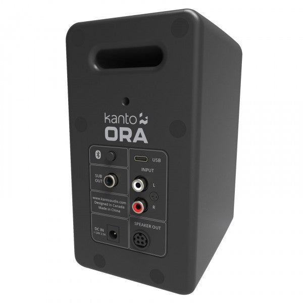 Kanto Ora Powered Reference Desktop Speakers With Bluetooth Black