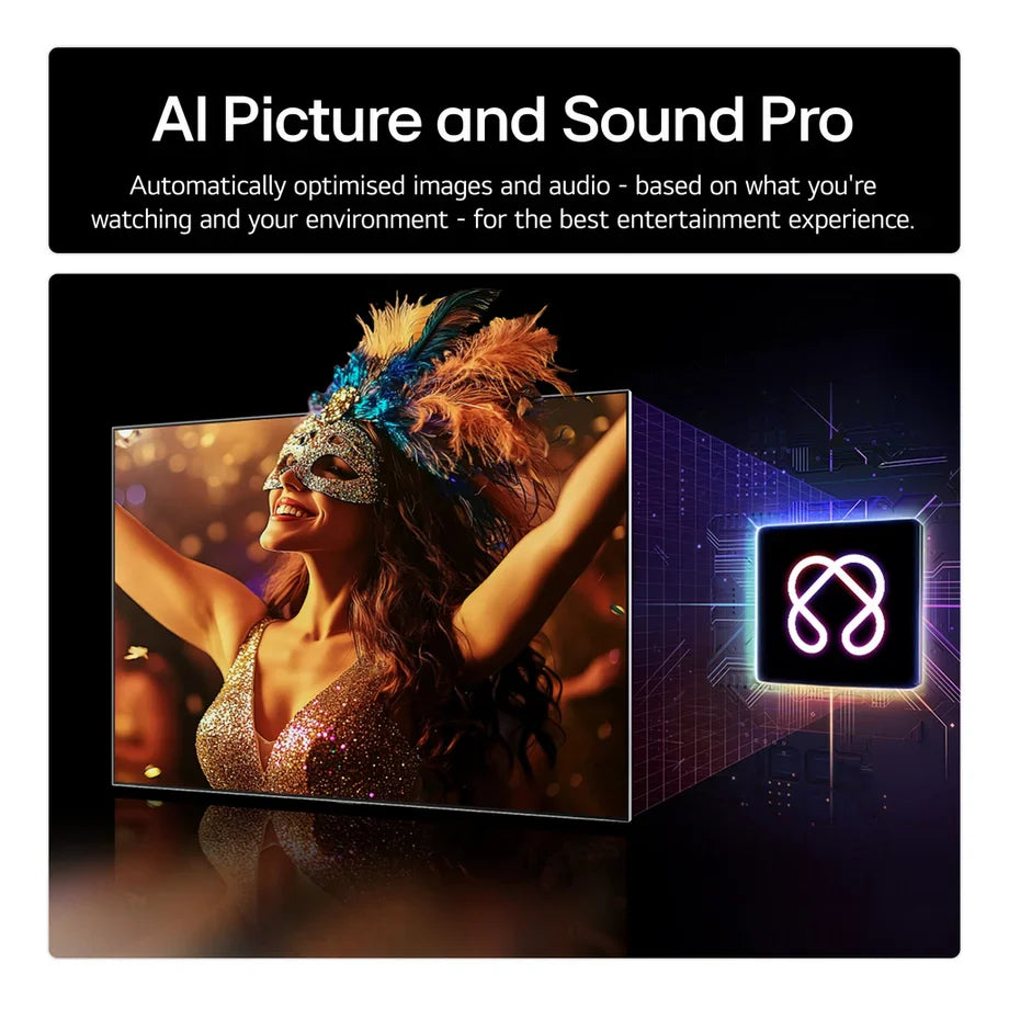 LG OLED65G54LW 65 Inch OLED evo AI G5 OLEDG54LW 4K Ultra HD HDR Smart TV - Wall mount version