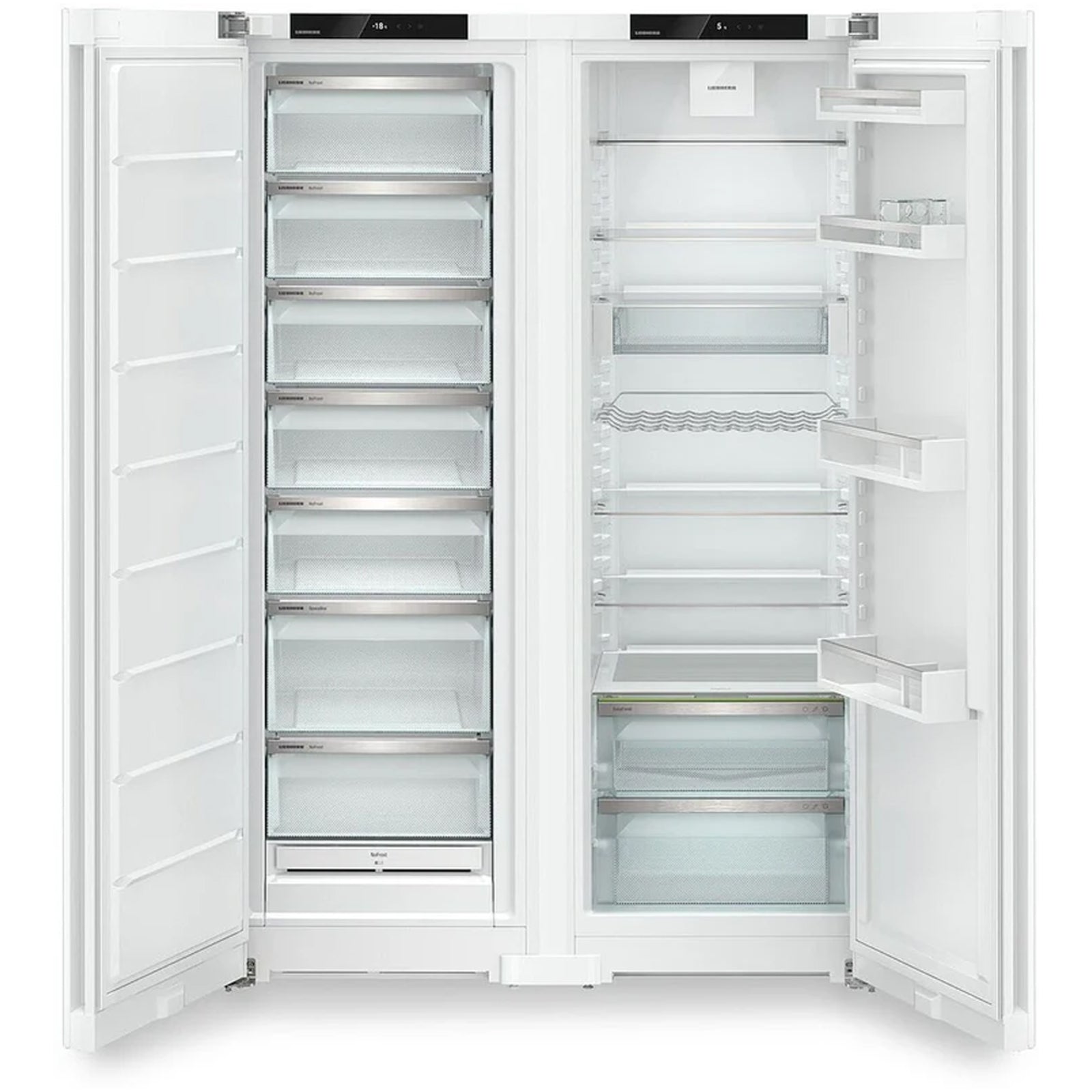 Liebherr Plus XRF5220 667L Freestanding Easy Fresh No Frost Side by Side Fridge Freezer White