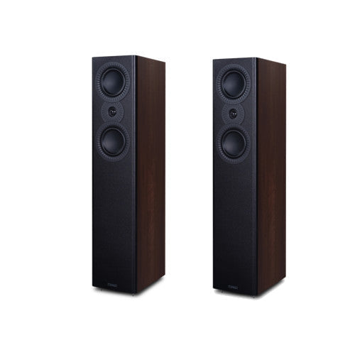 Mission LX MKII 5.1 Speaker Package Walnut (Black Subwoofer)