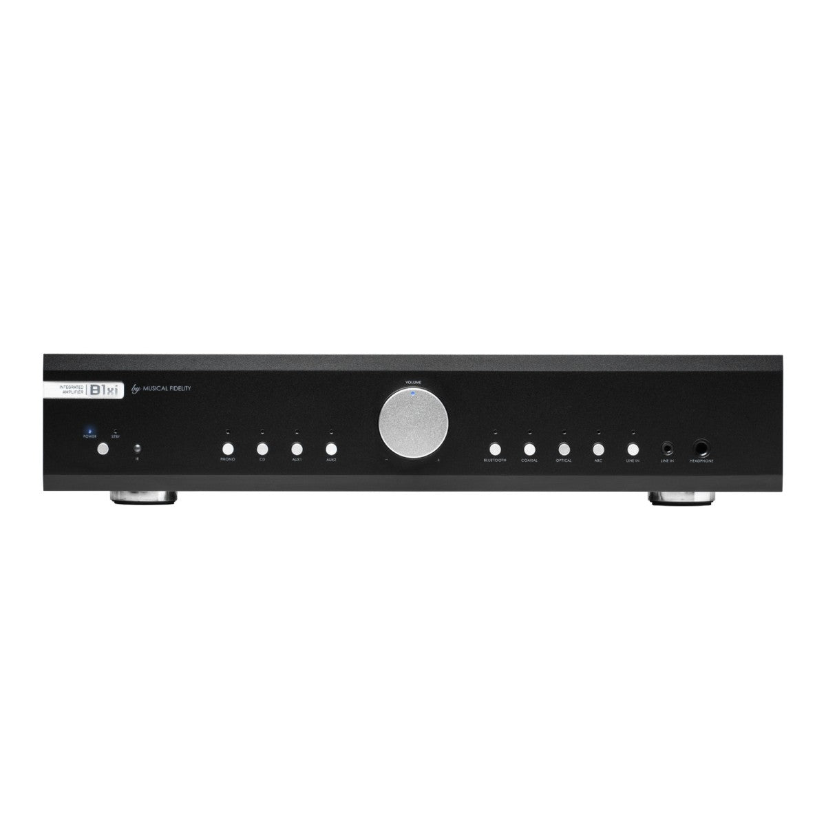 Musical Fidelity B1xi Integrated Amplifier with Wharfedale Diamond 12.3 Floorstanding Speakers Pair Black HiFi Package