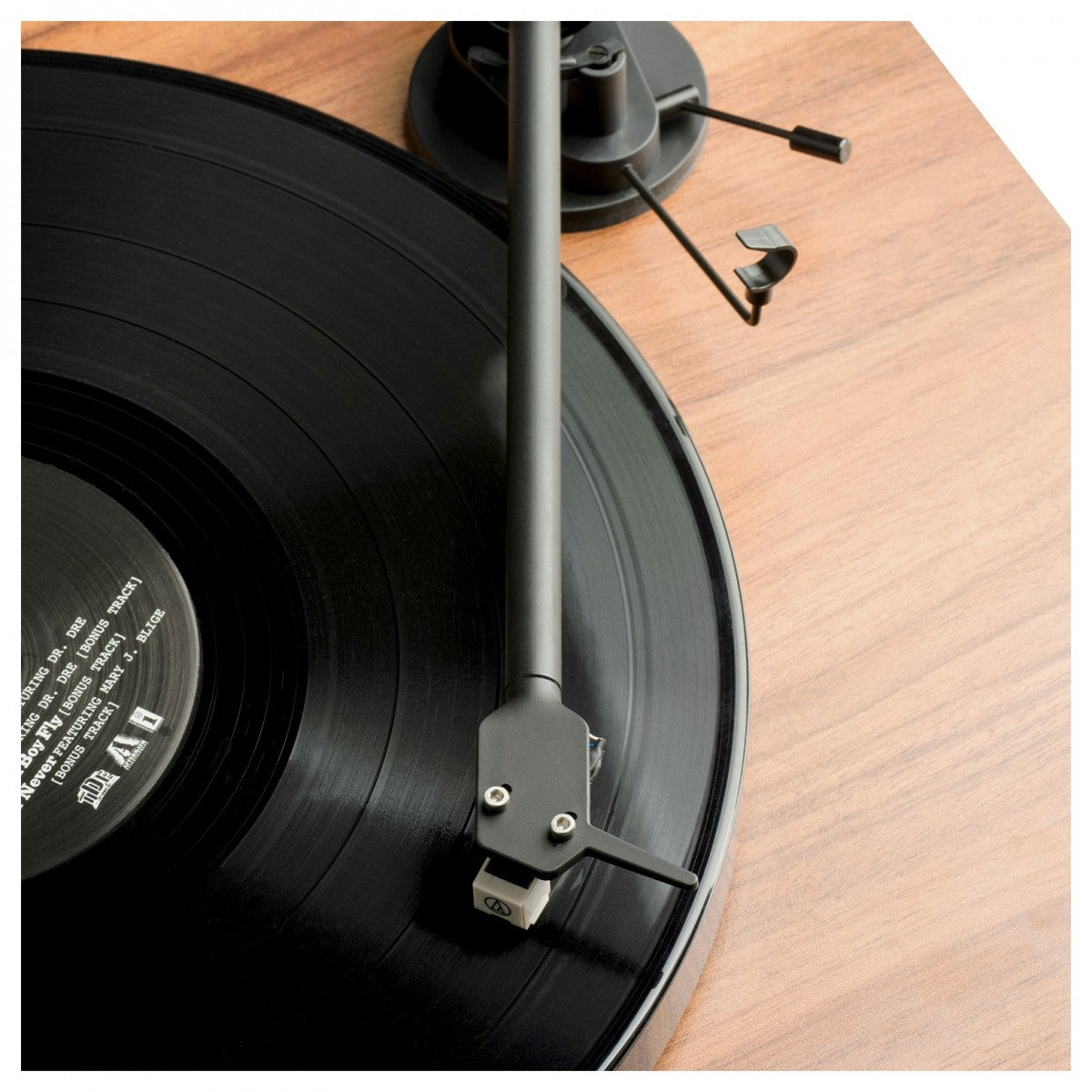 Pro-Ject E1 BT Bluetooth Belt Driven Turntable with Built-in Phono Preamp - Black