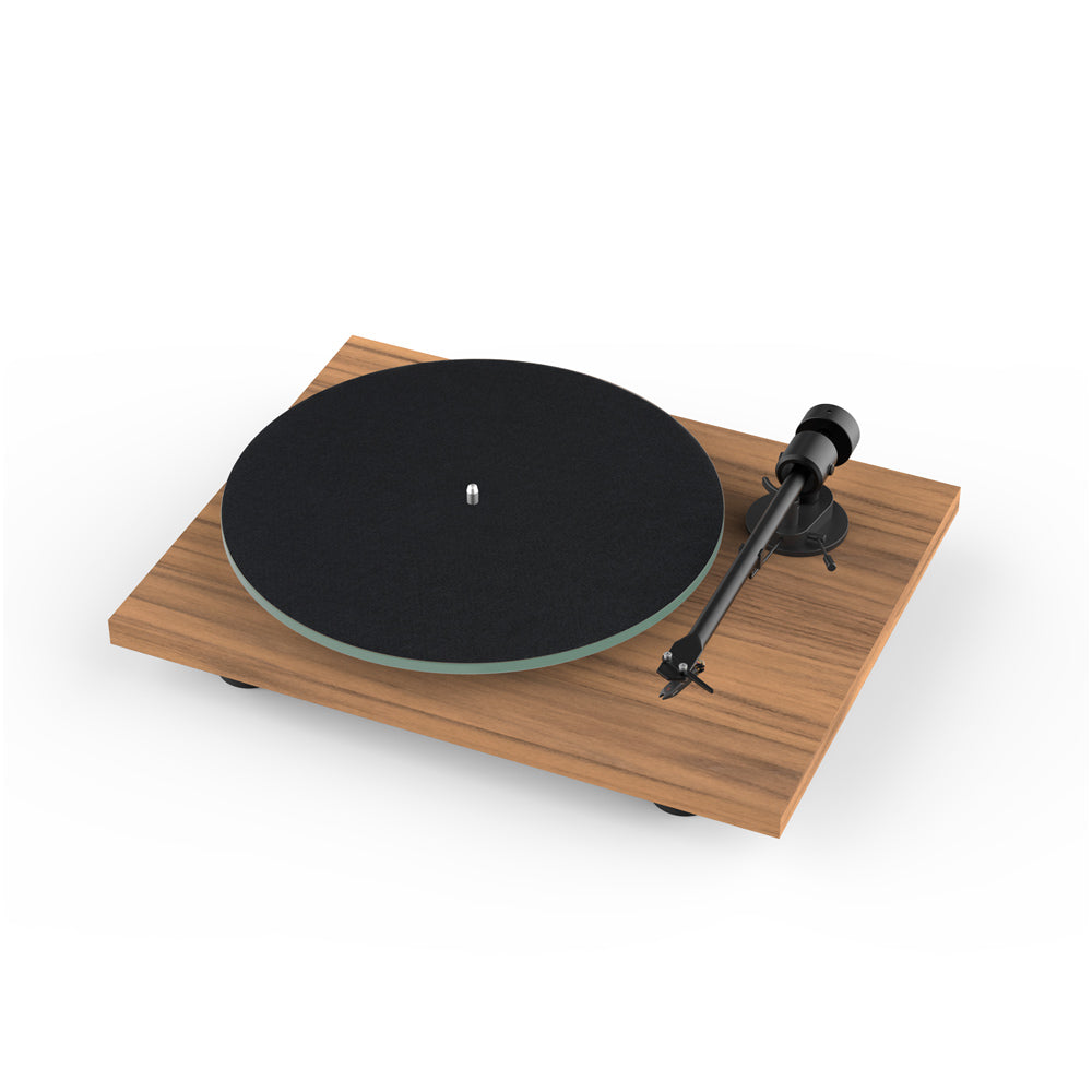 Pro-Ject T1 EVO Phono Belt-Driven Turntable and Ruark R610 Streaming Music Console Walnut HiFi Package