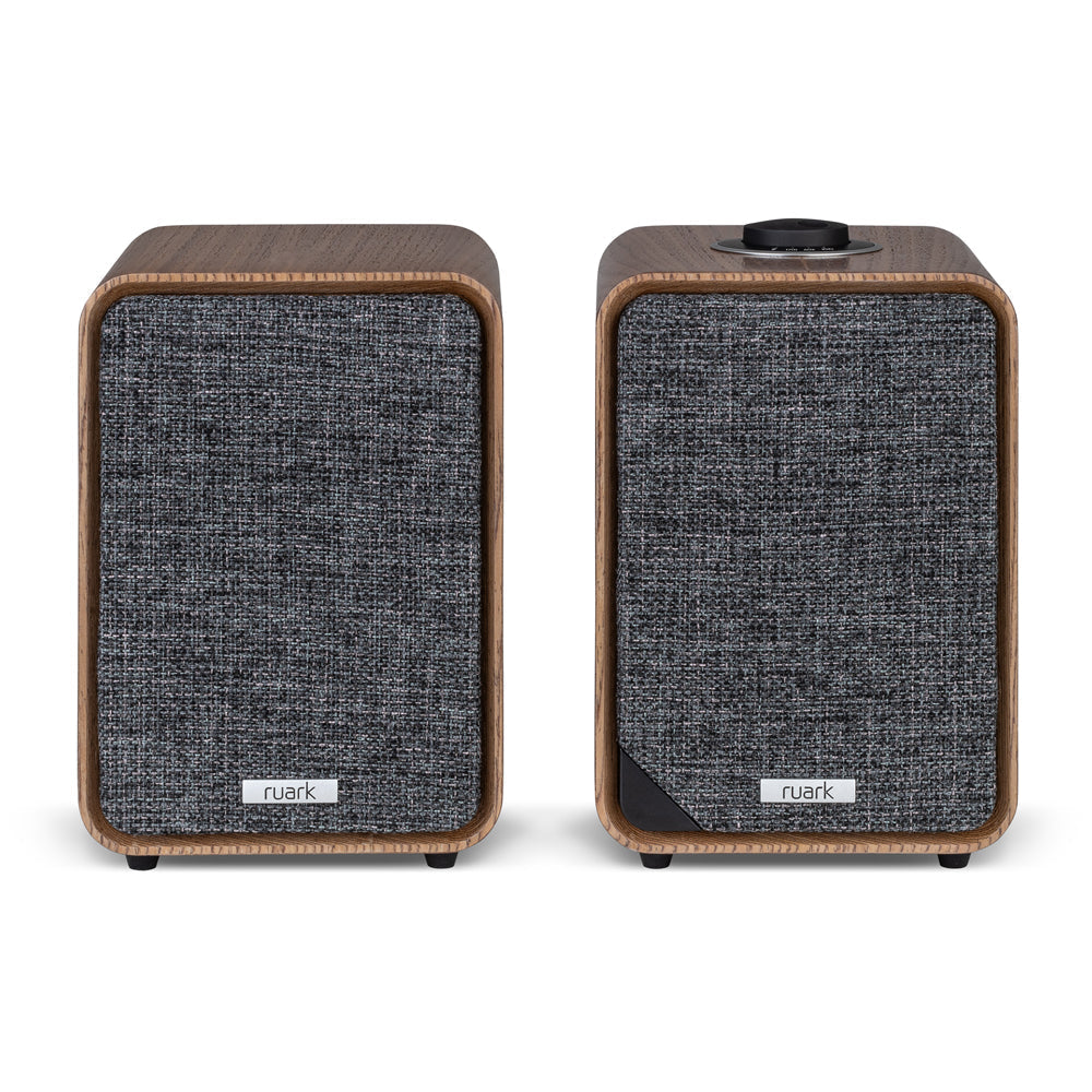 Pro-Ject T1 EVO Phono Turntable with Ruark MR1 MK3 Active Bluetooth Speakers & RS1 Subwoofer Walnut