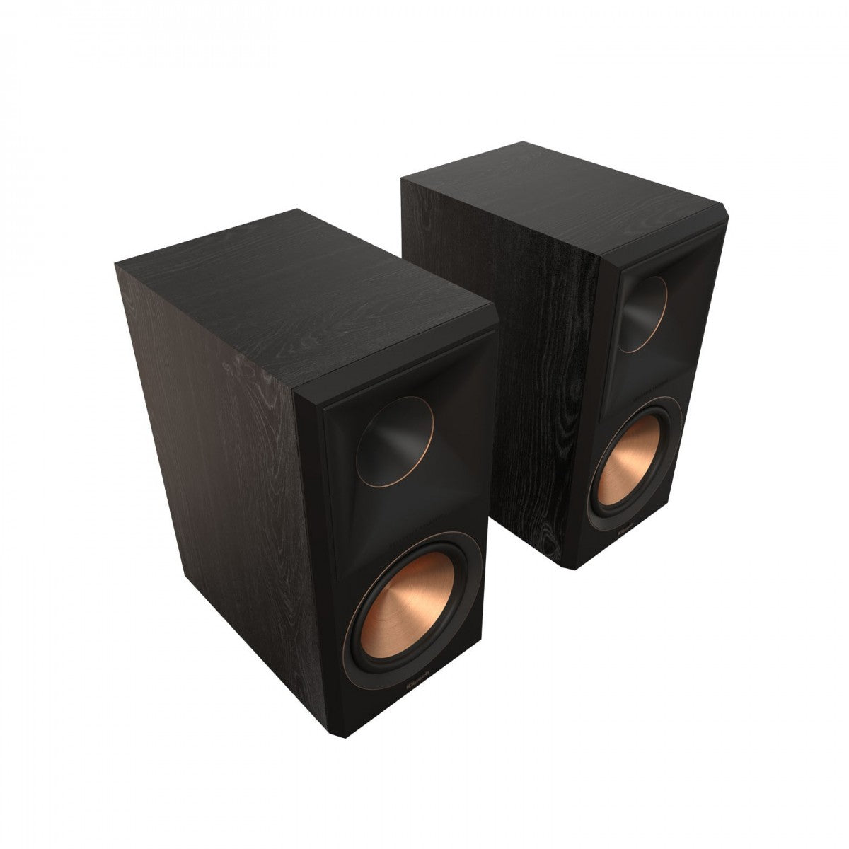Ruark R610 Music Console Charcoal with Klipsch RP-600M II Bookshelf Speakers Ebony Pair HiFi Package