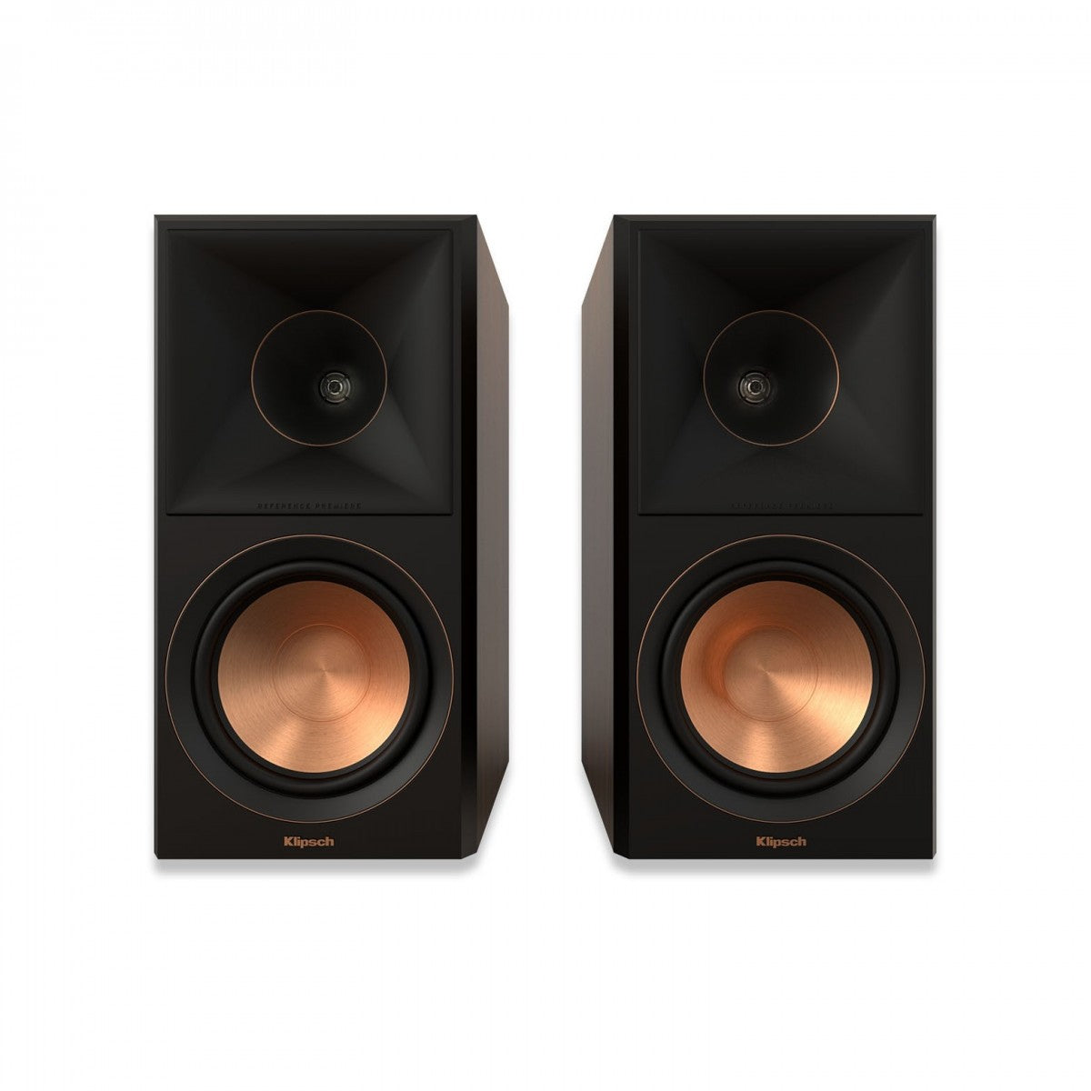 Ruark R610 Music Console with Klipsch RP-600M II Bookshelf Speakers Pair HiFi Package Walnut