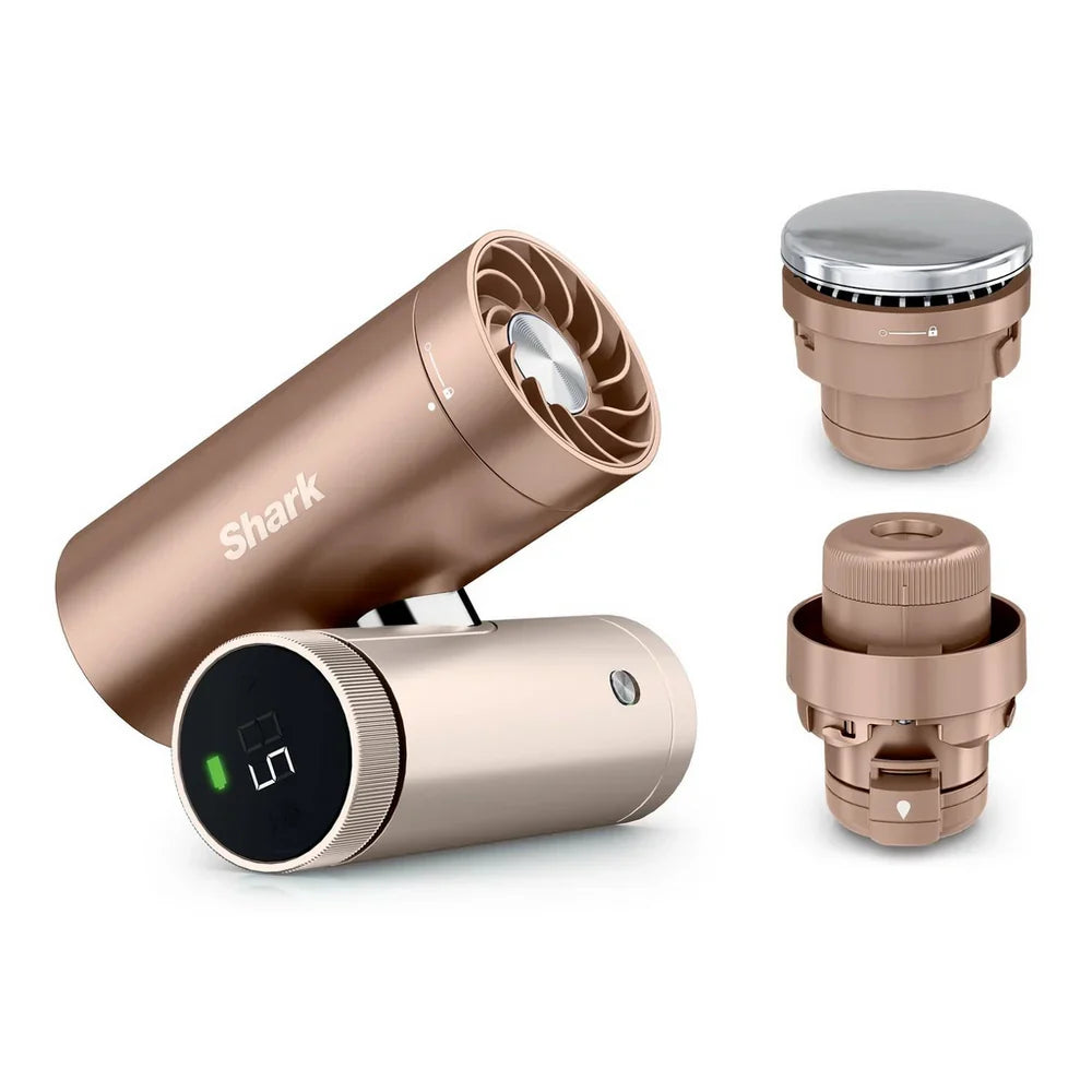 Shark ChillPill 3-in-1 Fan, Mist & InstaChill System β Iced Latte FA022UKBR