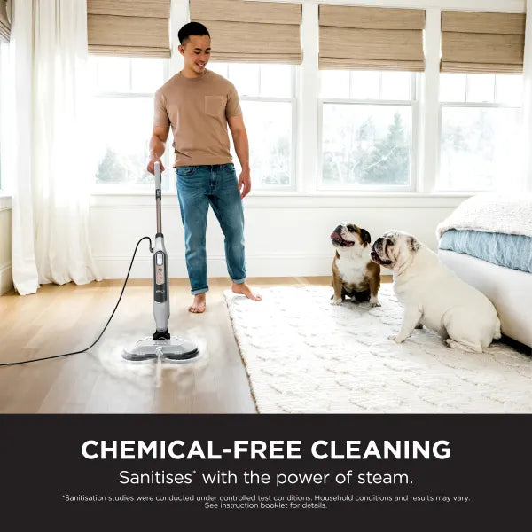 Shark S8201UK Steam and Scrub Automatic Steam Mop with Steam Blaster