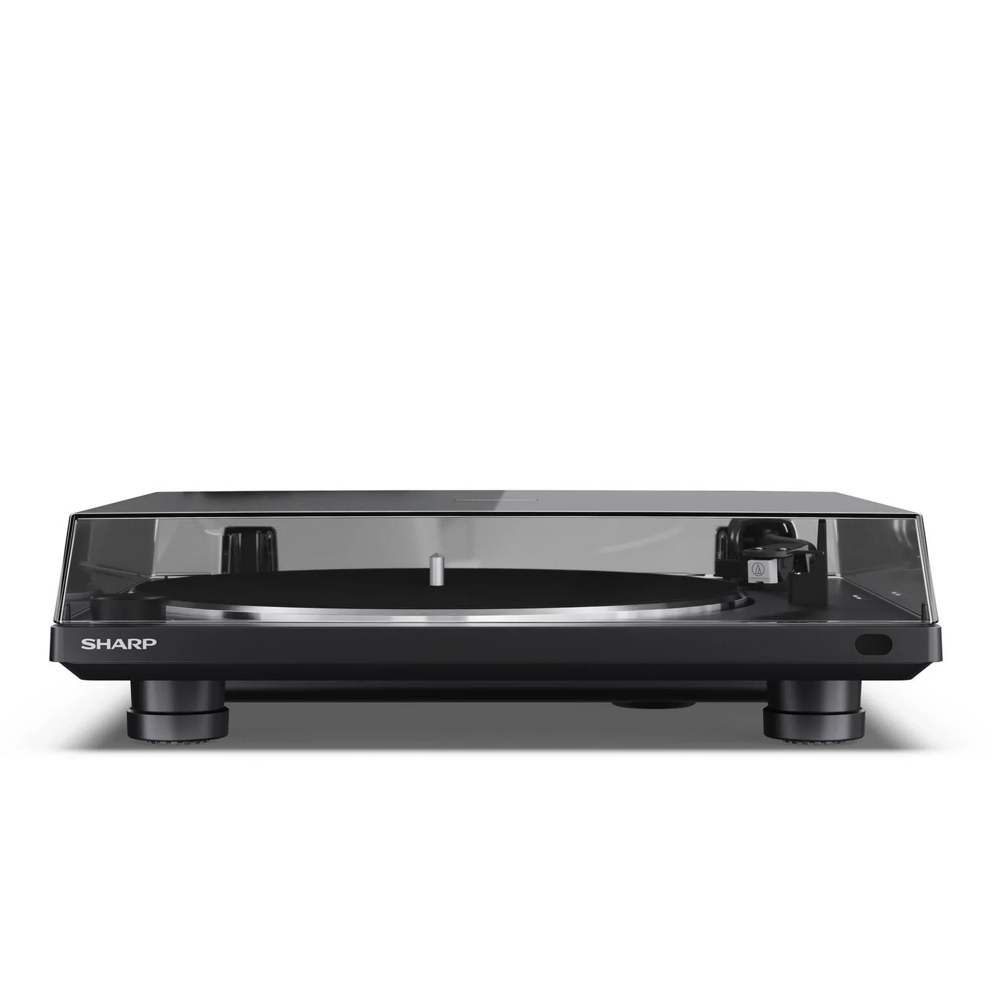 Sharp RP-TT100 Fully Automatic Belt Drive Bluetooth Turntable with Built-in Preamp Black