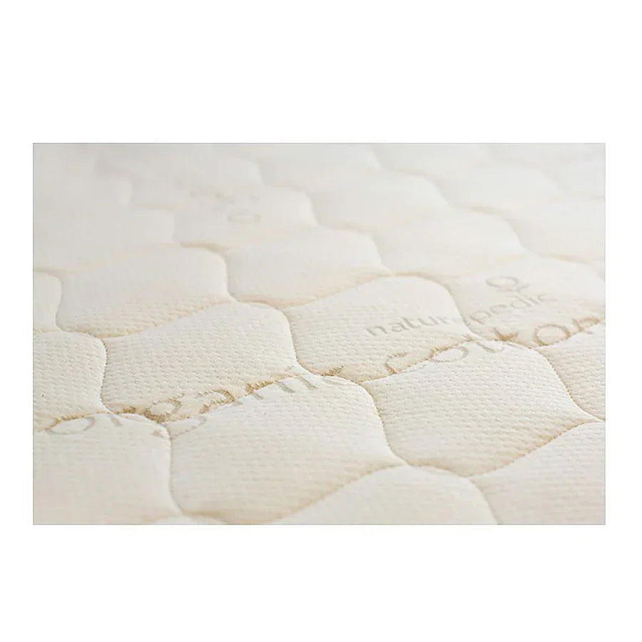 Naturepedic Verse Twin Organic Cotton Quilted Mattress - 1 Sided