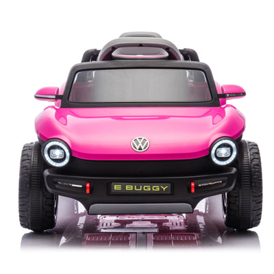 Garvee Ride - P Series: 12V Ride-On Toy With Remote Control | LED Lights, MP3, and Bluetooth | For Boys and Girls, Pink