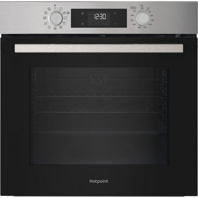 Hotpoint HO278PXUK Class 2 60cm Built In Electric Single Multifunction Pyrolytic Oven Silver