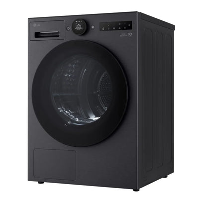 LG RHX7010TBB AI Dry 10kg Dual Inverter Heat Pump Tumble Dryer Black
