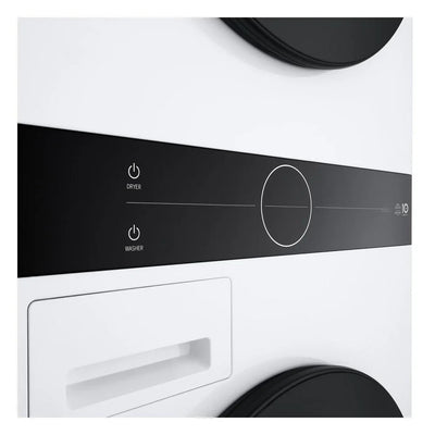 LG WT1210WWF 12kg/10kg 1400 Spin WashTower TurboWash Washer Dryer White