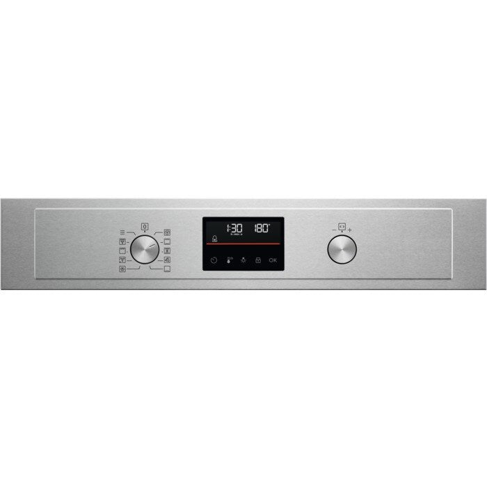 AEG 3000 Series BPX53506EM Surround Cook Electric Single Built in Oven with Retractable Dials in Stainless Steel