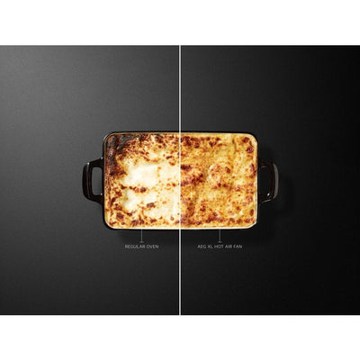 AEG 6000 Series DUE731110M Surround Cook Built Under Electric Double Integrated Oven in Stainless Steel