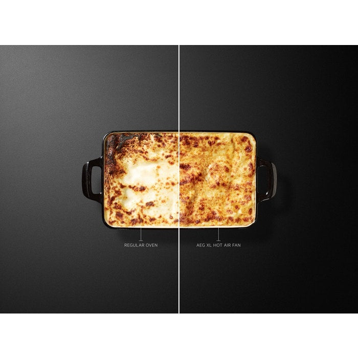 AEG 6000 Series DUE731110M Surround Cook Built Under Electric Double Integrated Oven in Stainless Steel
