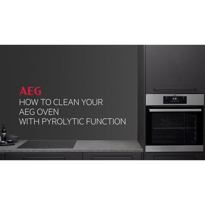 AEG 7000 Series BSK978330B Steam Crisp Electric Single Built in Oven with Command Wheel