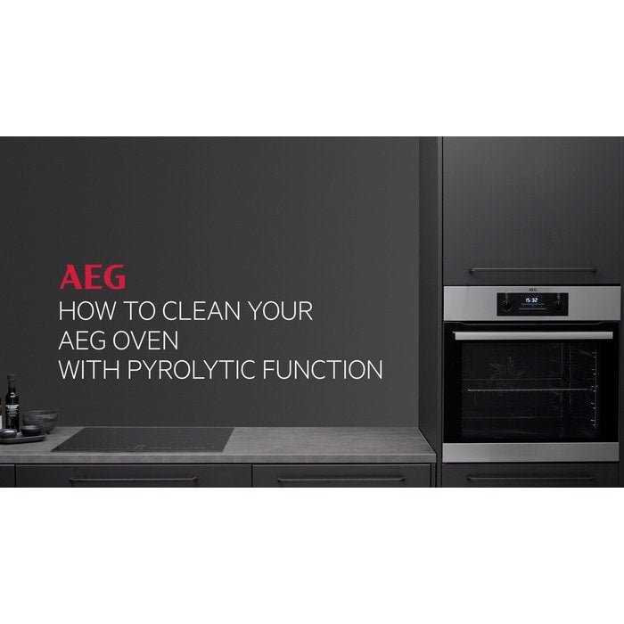 AEG 7000 Series BSK978330B Steam Crisp Electric Single Built in Oven with Command Wheel