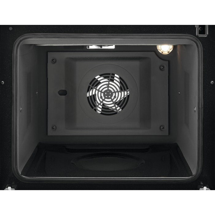 AEG CIB6743ACB 6000 Series Steam Bake 60cm Freestanding Electric Cooker with Induction Hob in Black