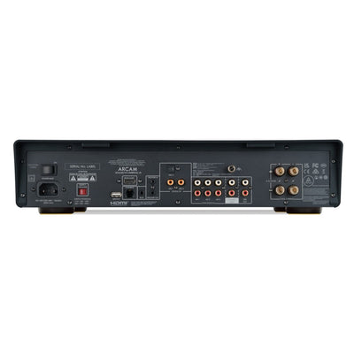 Arcam A15+ Integrated Amplifier with WiiM Pro Plus Streamer and Wharfedale EVO 5.4 Floorstanding Speakers Hi-Fi Package - Black