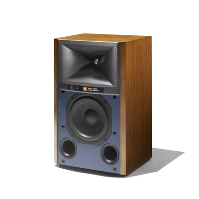 Arcam A5+ Integrated Amplifier Black with JBL 4309 Studio Monitor Bookshelf Speakers Walnut Pair