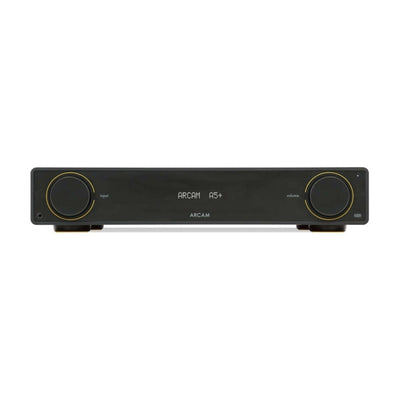 Arcam A5+ Integrated Amplifier with Acoustic Energy AE300 MKII Bookshelf Speakers Pair - Black