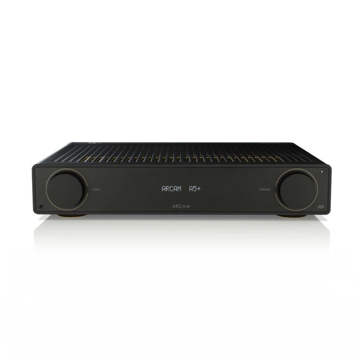 Arcam A5+ Integrated Amplifier with Wharfedale Diamond 12.1i Bookshelf Speakers Pair - Black