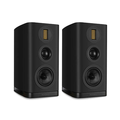Arcam A5+ Integrated Amplifier with Wharfedale EVO 5.2 Bookshelf Speakers Pair - Black