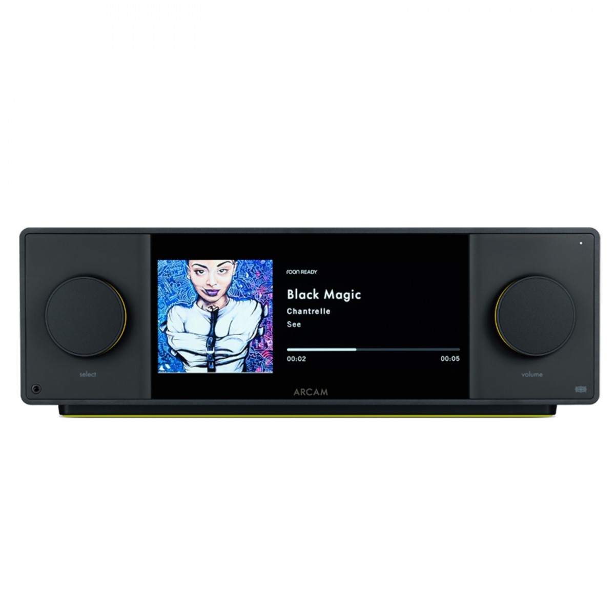 Arcam Radia SA45 Streaming Integrated Amplifier with Klipsch RP-8000F II Floorstanding Speakers Pair Black HiFi Package