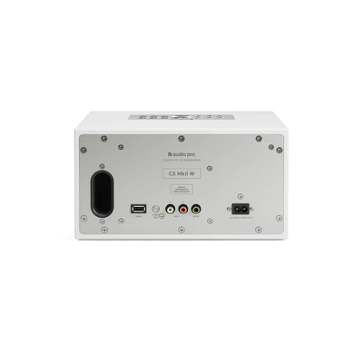 Audio Pro C5 MKII W Compact Wireless Multiroom Speaker White