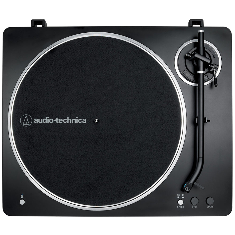 Audio Technica AT-LP70XBT Fully Automatic Bluetooth Wireless Turntable Black and Ruark R3s Music System Charcoal HiFi Package