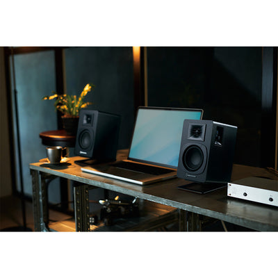 Audio Technica AT-ST3 Speaker Stands Pair Black
