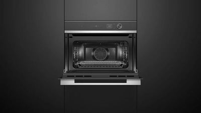 Fisher and Paykel OM60NDLX1 Series 7 Contemporary Compact Combi-Microwave Built-In Oven Stainless Steel