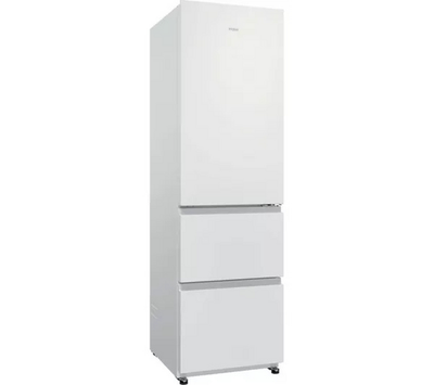 Haier HTR3518ENMWK 3D Series-3 60/40 Freestanding Total No Frost Fridge Freezer White