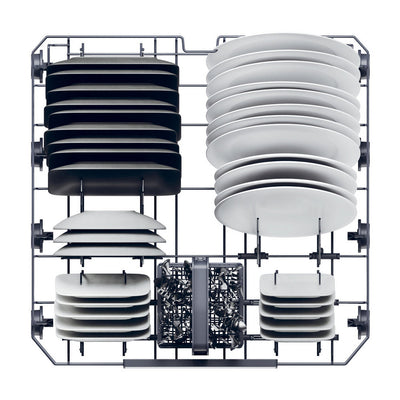 Haier XF 5C7M0W-80 I-Pro Shine Series 3 Freestanding Dishwasher 15 Place Settings White