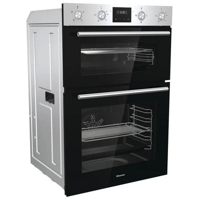Hisense BID99222CXUK Built In Electric Double Oven Stainless Steel - A Rated