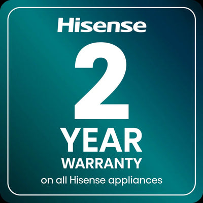Hisense Hi6 BUD714221CX 54/38L Built Under Electric Double Oven Stainless Steel - A Rated