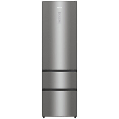 Hisense RM469N4ACDUK Freestanding Frost Free Fridge Freezer Stainless Steel