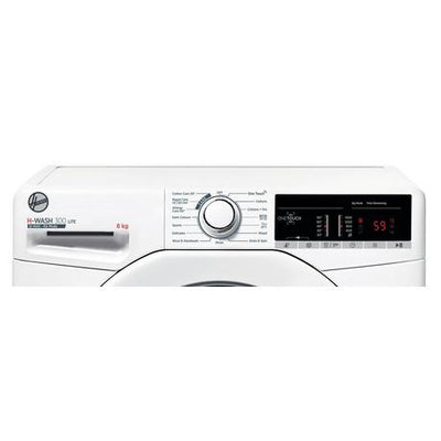 Hoover H3W58TE 8kg 1500 Spin Washing Machine with NFC Connection White