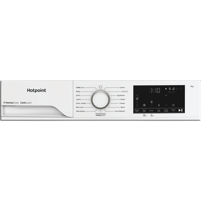 Hotpoint C HSD 82M WW UK 8kg Freestanding Heat Pump Tumble Dryer with PetHairCare White CHSD82MWWUK