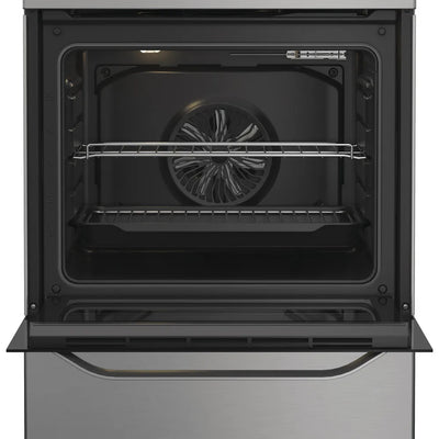 Hotpoint H6V5KMXUK 60cm Electric Single Cooker with Ceramic Hob Stainless Steel