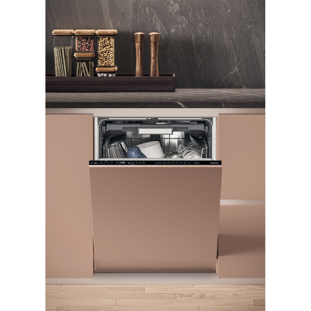 Hotpoint H7I HP42 L UK Integrated Full Size Dishwasher 15 Place Settings with Maxi Space H7IHP42L