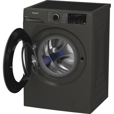 Hotpoint HB 103G CARE UK Freestanding 10kg 1400rpm Washing Machine with PetHairCare Grey HB103GCAREUK