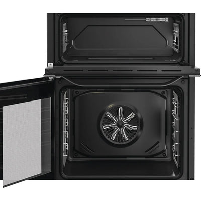 Hotpoint HDE6IDC2SA 60cm Electric Double Cooker With Induction Hob Anthracite