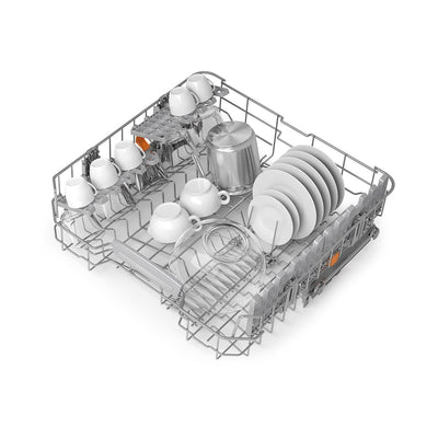 Hotpoint HFC3C26WCBUK Full Size Freestanding Dishwasher 14 Place Setting Black