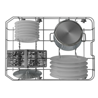 Hotpoint HP2FE10CS90BUK Freestanding Slimline Dishwasher 10 Place Setting Black